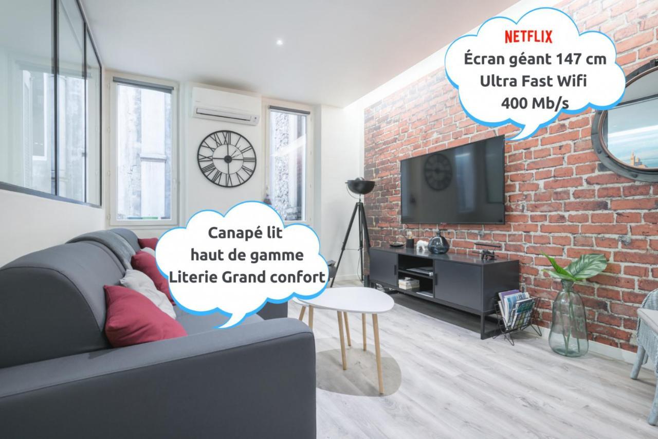 Sud Passion - Fada Vieux Port - Calme - Linge De Qualite - Lit King Size - Fibre Apartment Марсилия Екстериор снимка