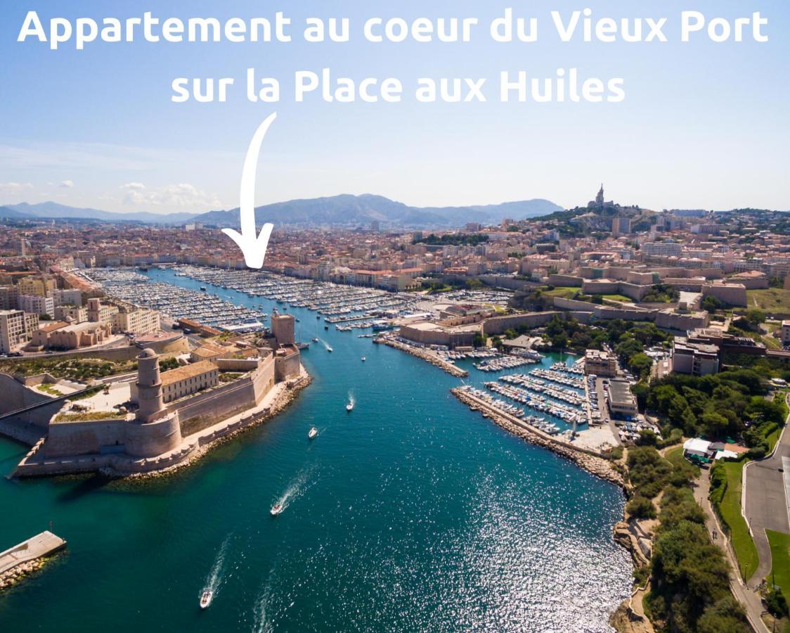 Sud Passion - Fada Vieux Port - Calme - Linge De Qualite - Lit King Size - Fibre Apartment Марсилия Екстериор снимка